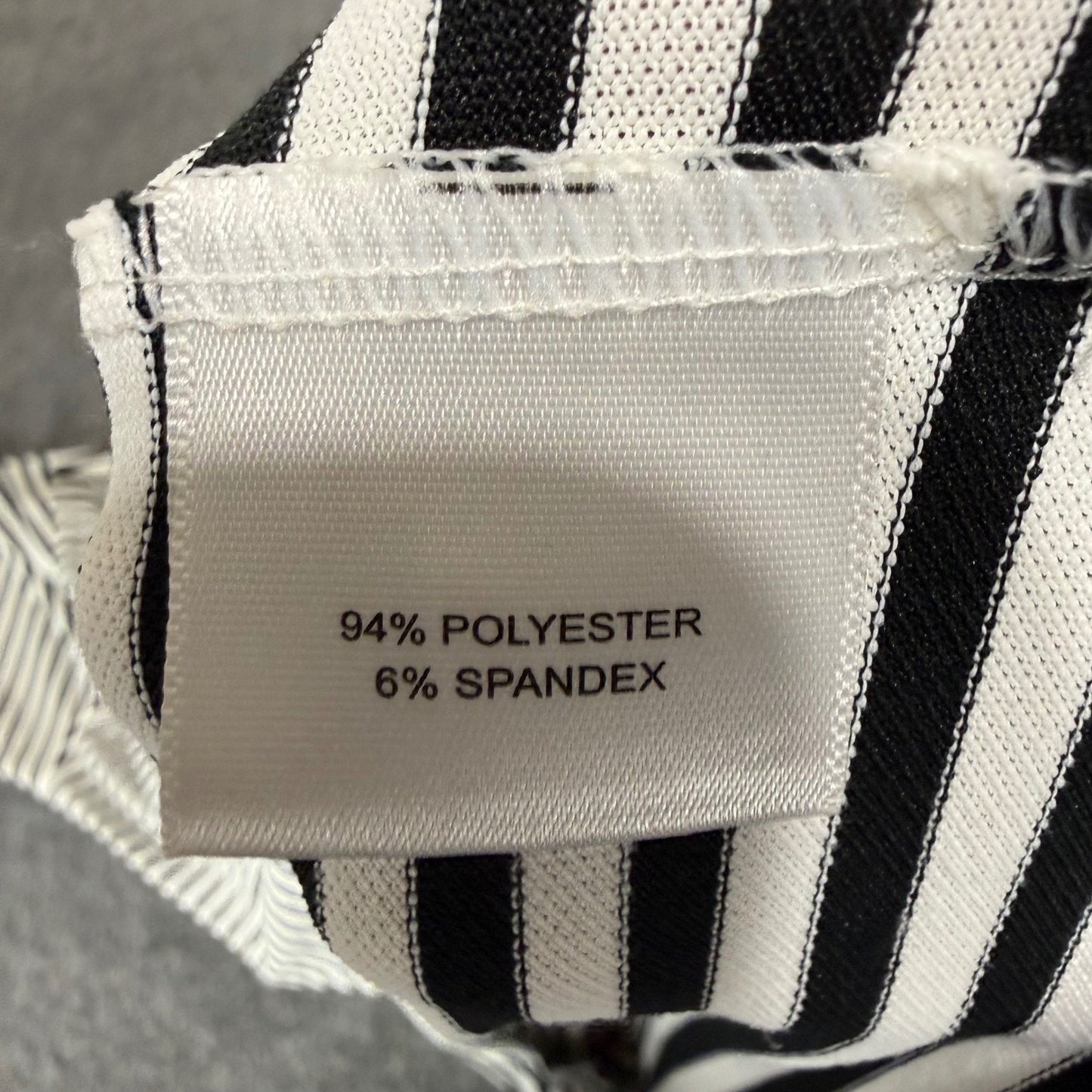 Peter Millar Summer Comfort Polo Shirt Men Large Black White Striped Golf Casual