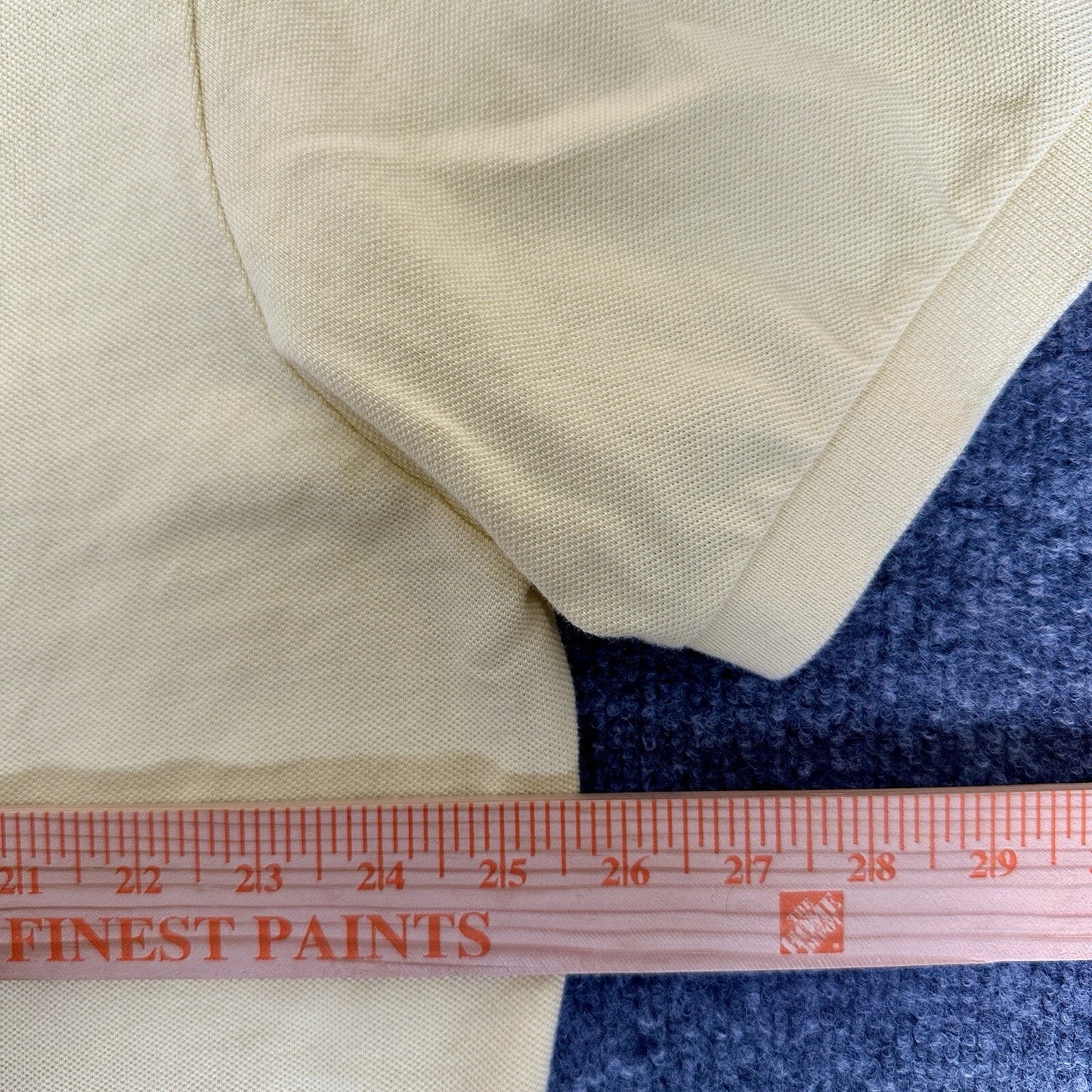 Polo Ralph Lauren Shirt Mens 2XL Yellow Polo Short Sleeve Cotton Casual Adult