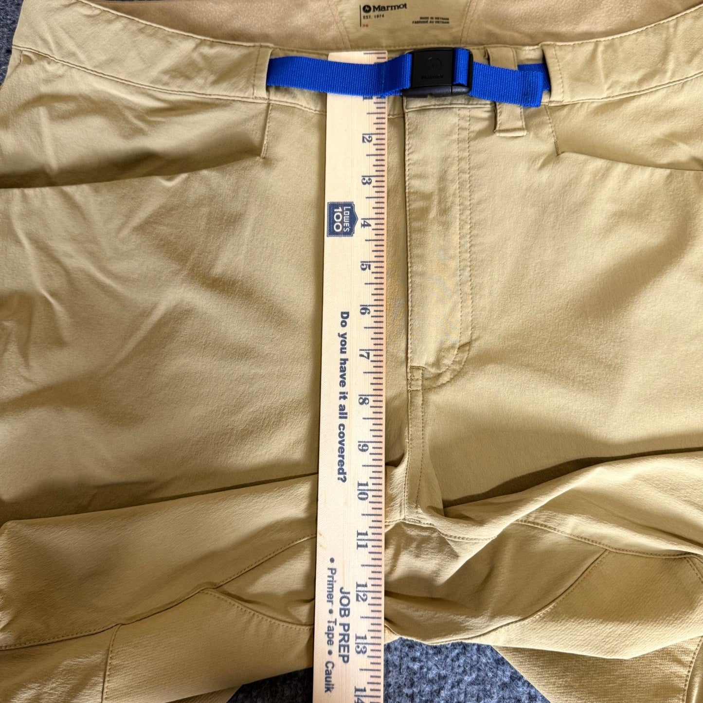 Marmot Limantour Shorts Mens XL Active Outdoor Hiking Casual Beige Size 36