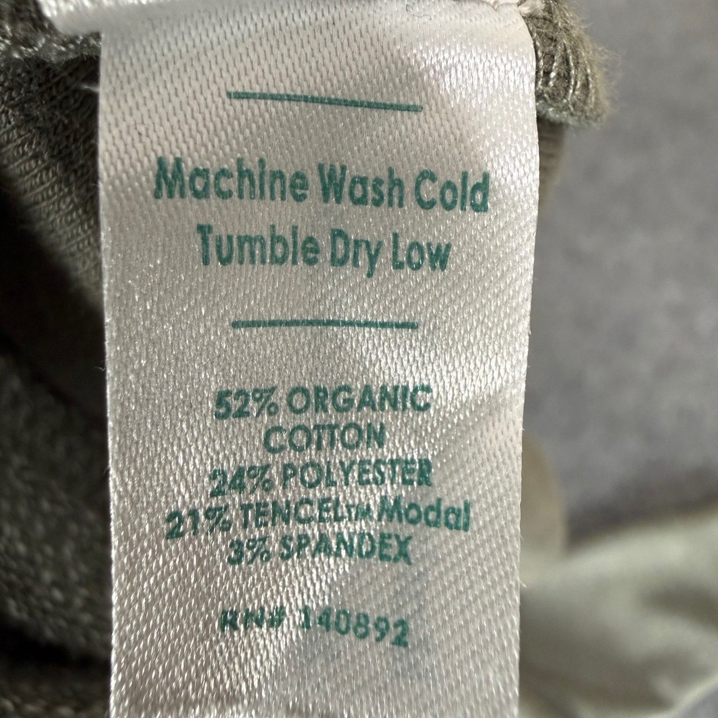 Marine Layer Button Henley Mock Neck Sweater Mens Small Green Pullover Casual