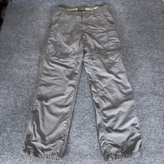 Mountain Khakis Granite Creek Pants Mens 33x34 (32x33) Gray Nylon Hiking Outdoor
