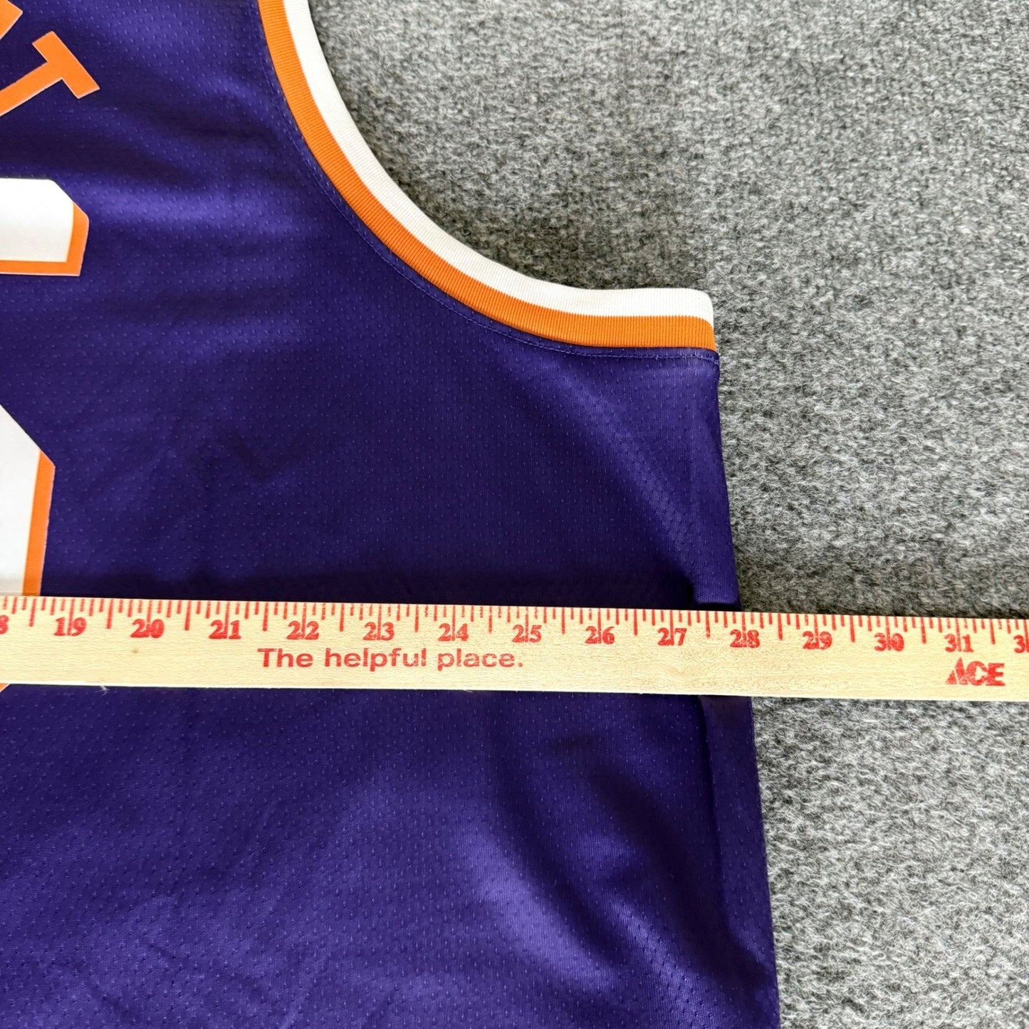 Nike NBA Phoenix Suns Kevin Durant Jersey Mens 3XL Purple Dri-Fit Basketball