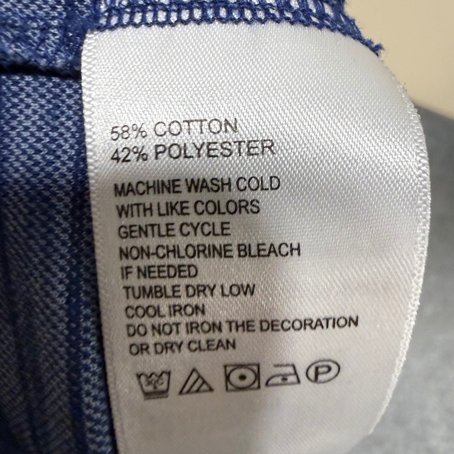 Tommy Bahama Mens Polo Shirt Medium Navy Blue Striped Short Sleeve Casual