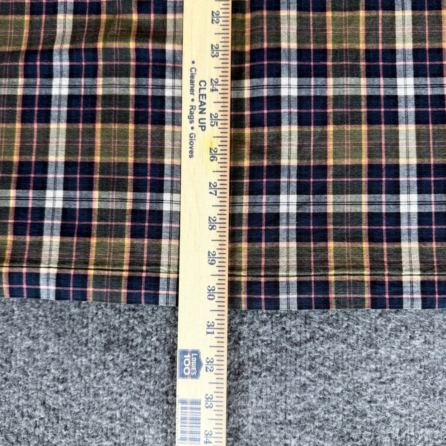 Croft & Barrow Quick Dry Shirt Men XXL Plaid Button Up Long Sleeve Outdoor Trial