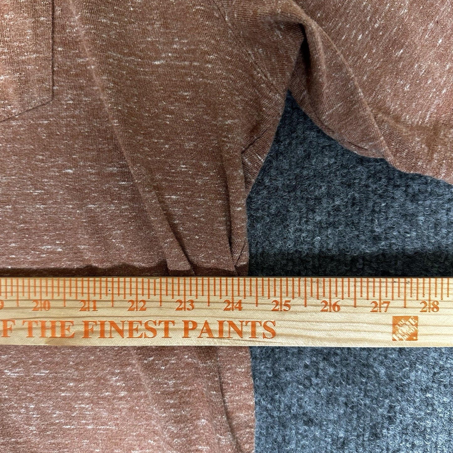 Carhartt Shirt Mens XL Rust Heathered Relaxed Fit Short Sleeve Crew Neck Work