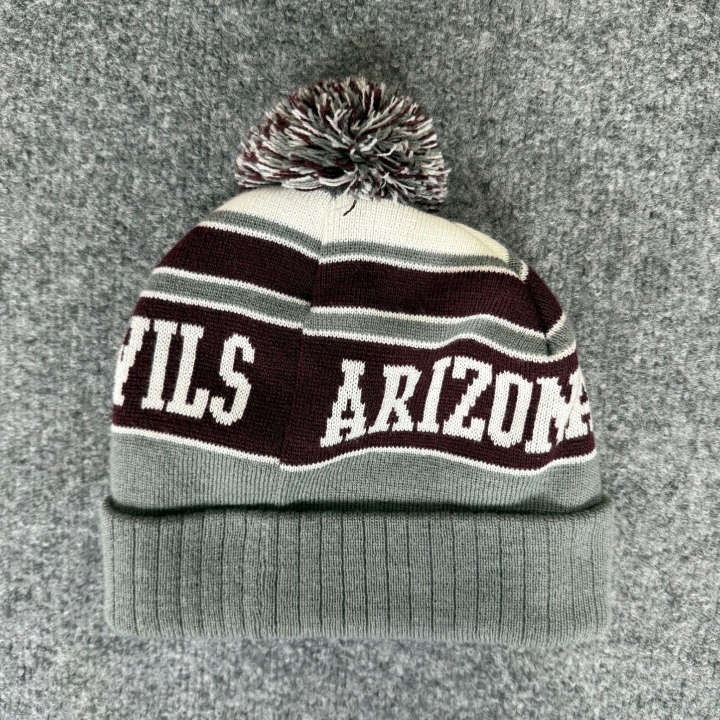 Arizona State Sun Devils Beanie Pom Knit Hat OSFA College Football