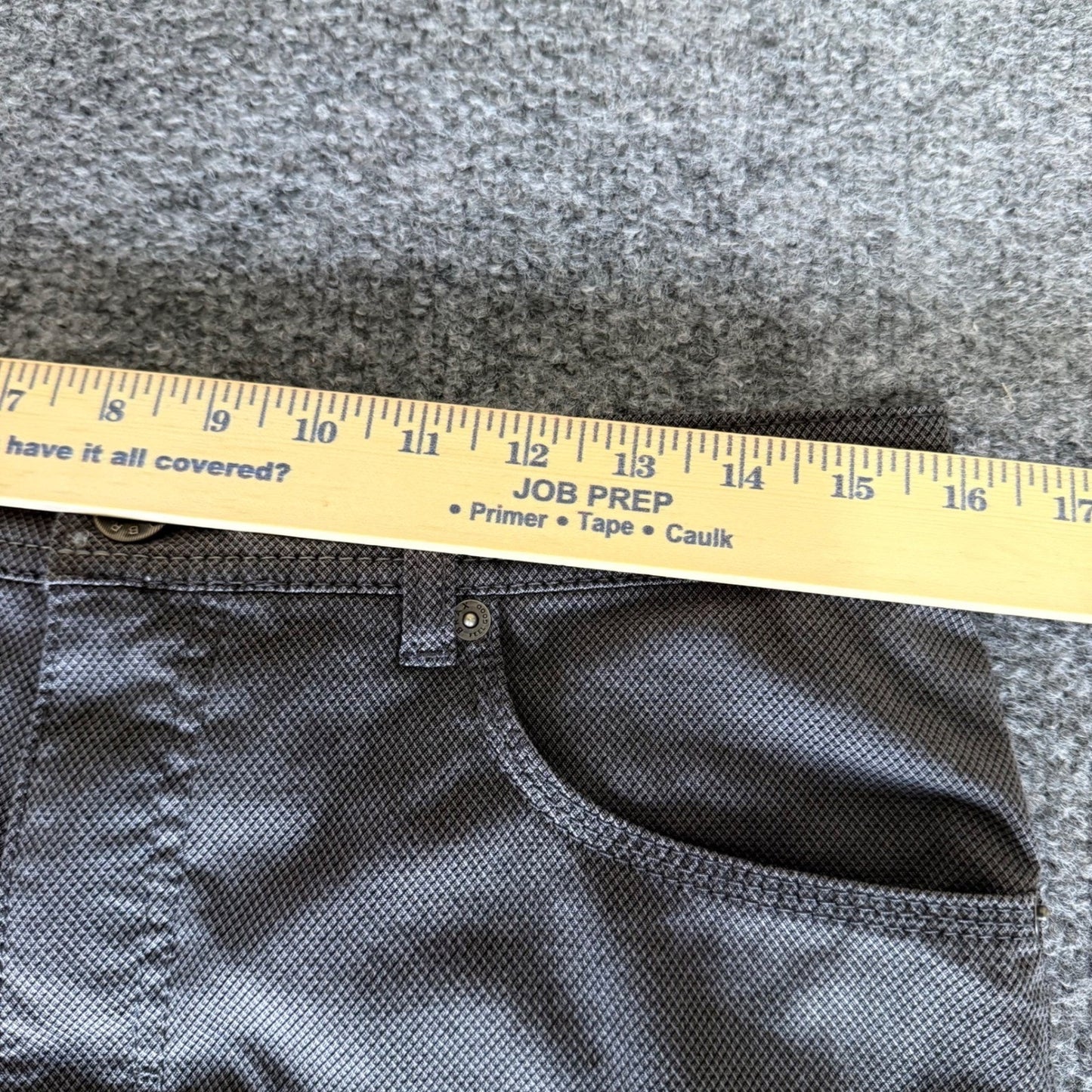 BRAX Cooper Chino Pants Mens 32x34 (32x32) Gray Casual Slim Fit Dress Trousers