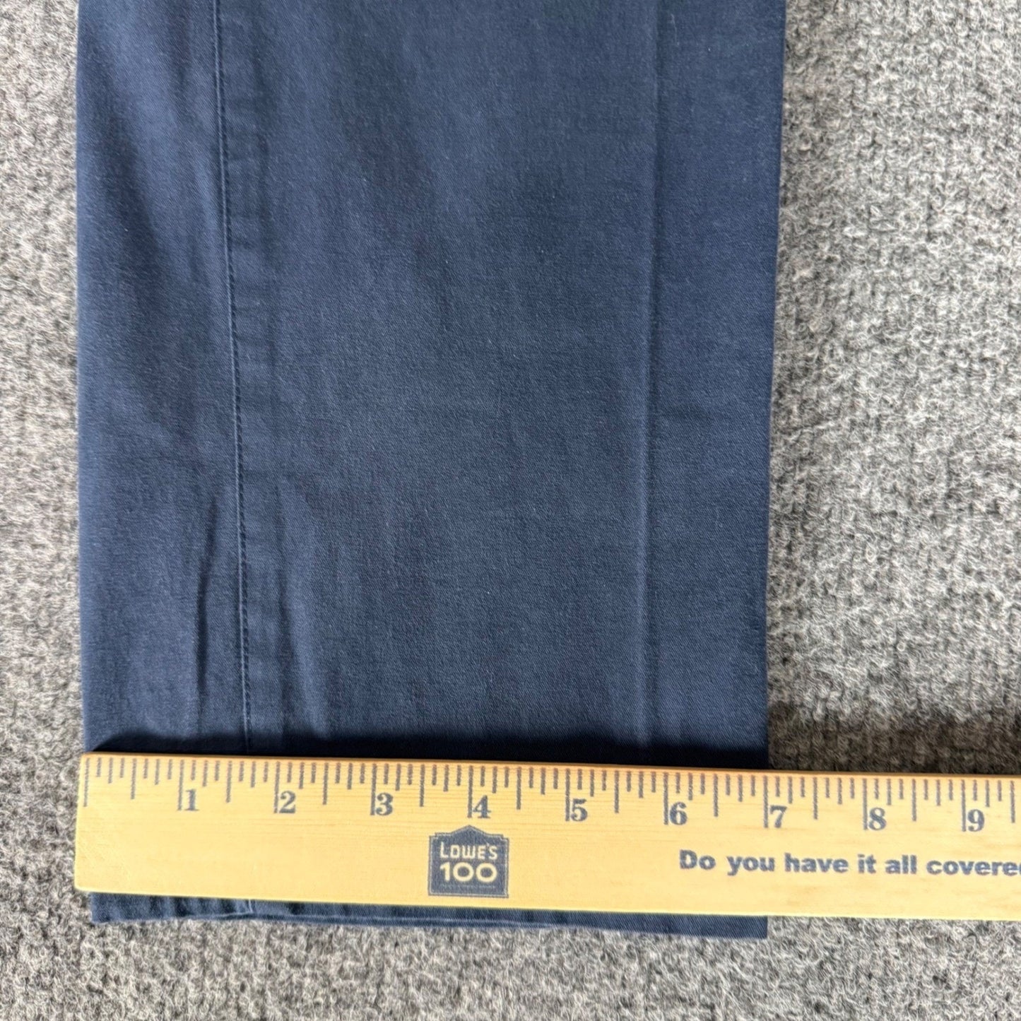 Mack Weldon Maverick Tech Chino Pants Mens 34x32 Navy Blue Stretch Performance
