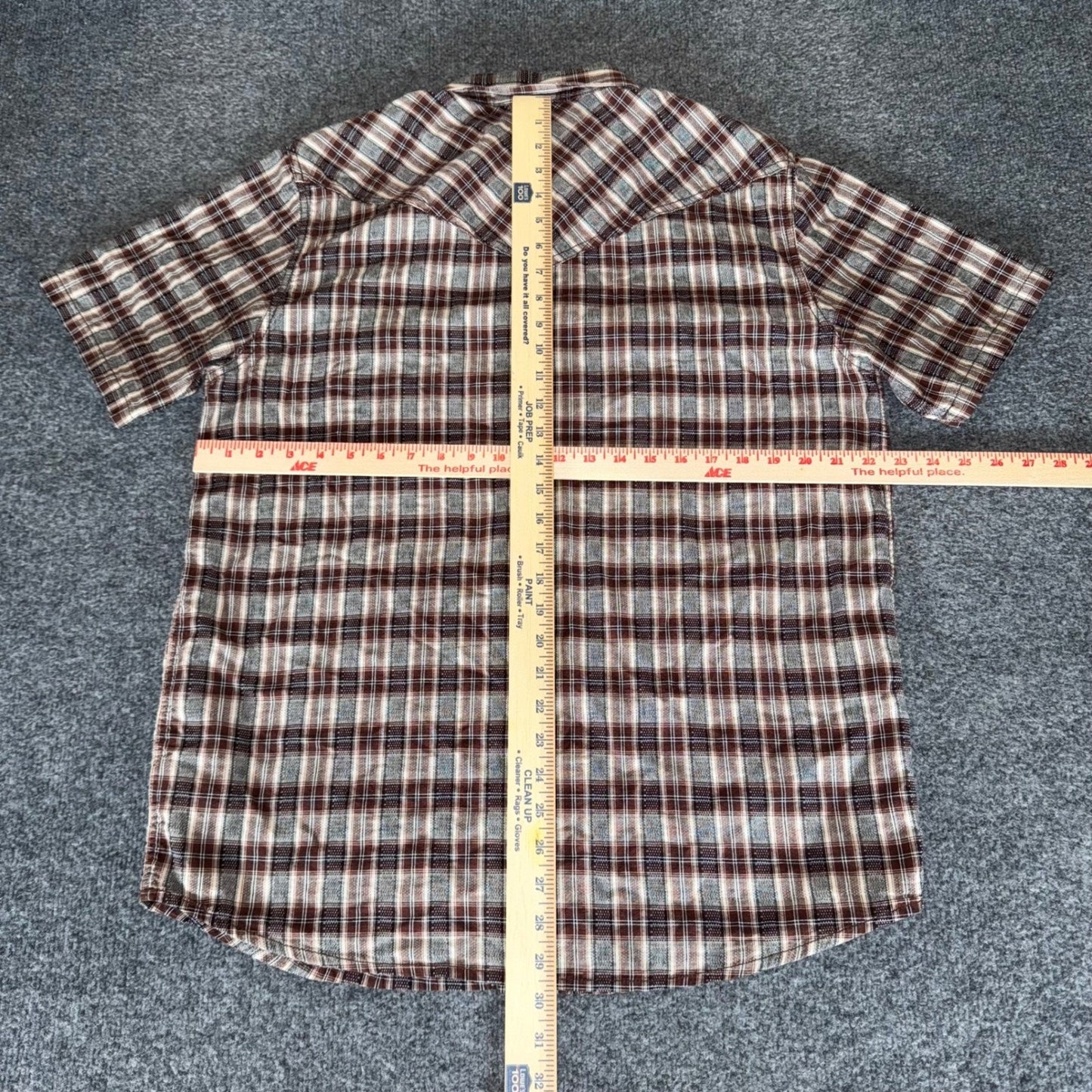 Cody James Western Shirt Mens XL Pearl Snap Sawtooth Short Sleeve Cowboy Rodeo