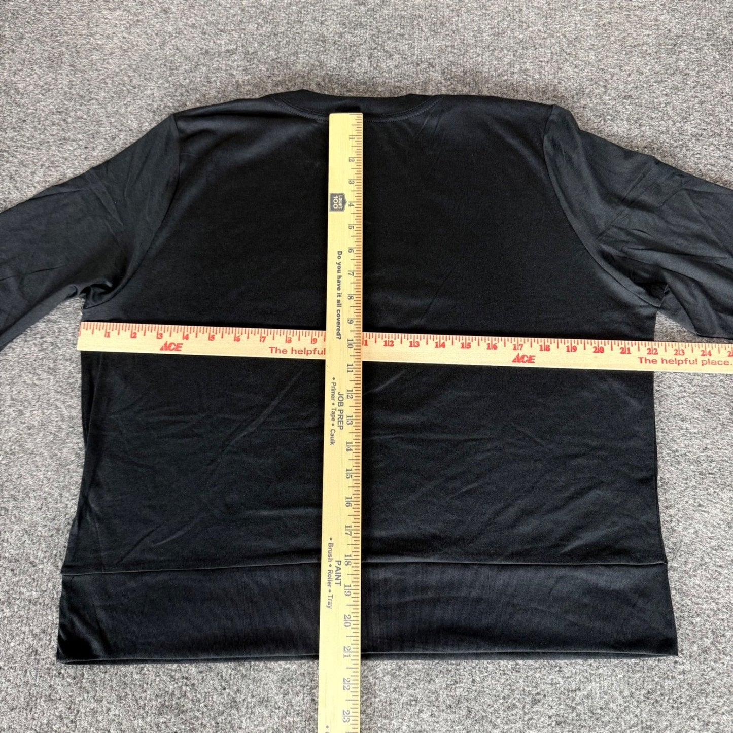 Vuori Daydream Crew Womens XL Black Heather VW133 Long Sleeve Sweatshirt NWT