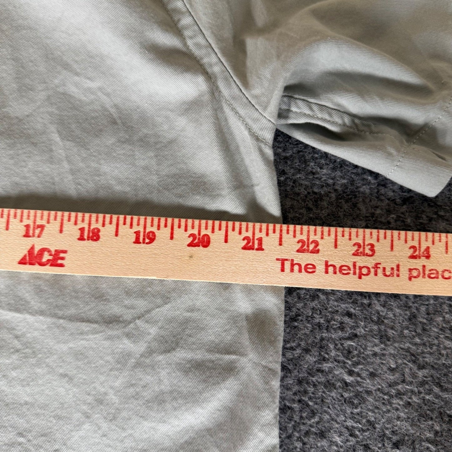 Buck Mason Shirt Mens Large Green Short Sleeve Button Up Casual Everyday