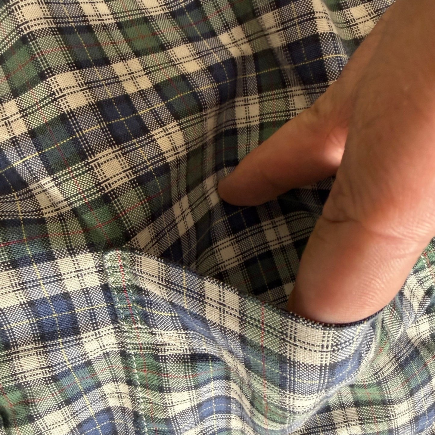 Denim Supply Ralph Lauren Shirt Mens XL Plaid Long Sleeve Button Down Casual Top