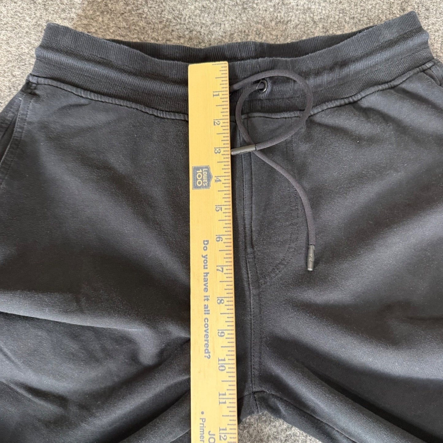 Myles Apparel Momentum Jogger Mens Small 27x27 Black Cotton Spandex Sweatpants