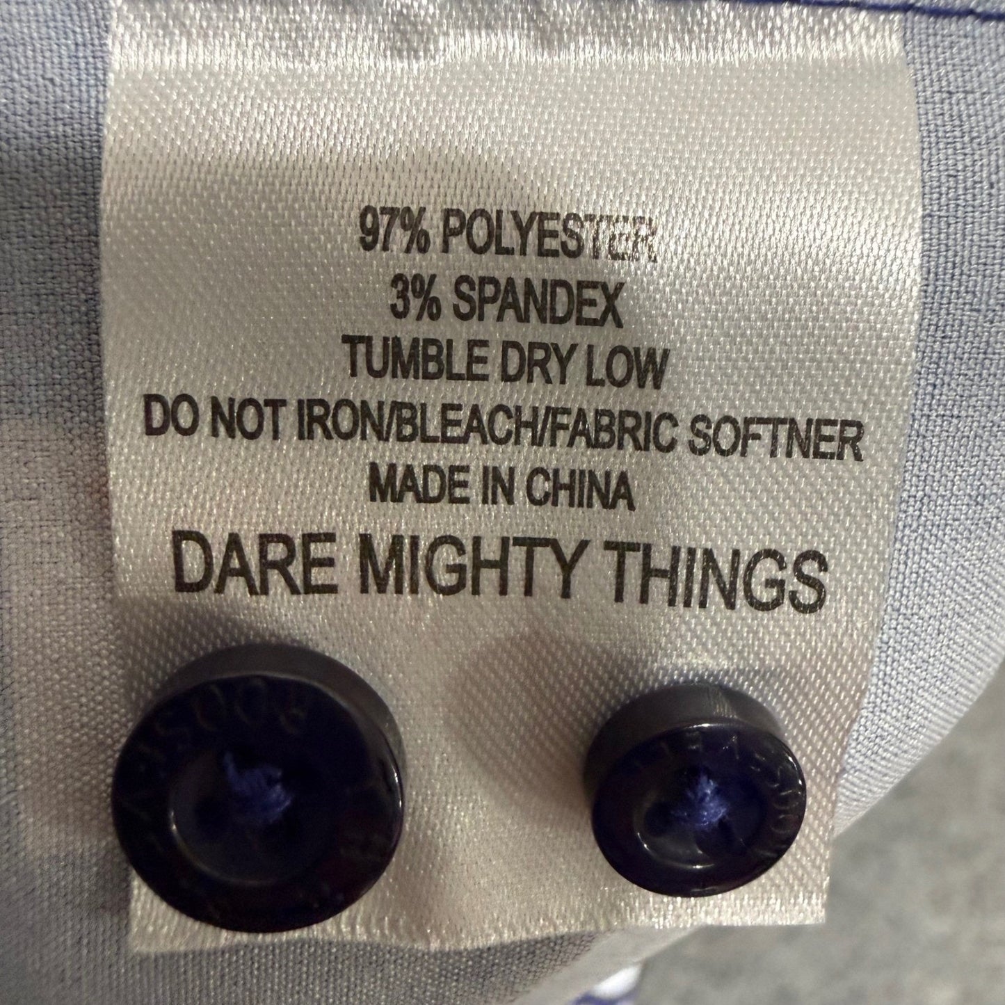 RSVLTS Shirt Mens XXL Blue Shark Print Short Sleeve Button Down KUNUFLEX Casual