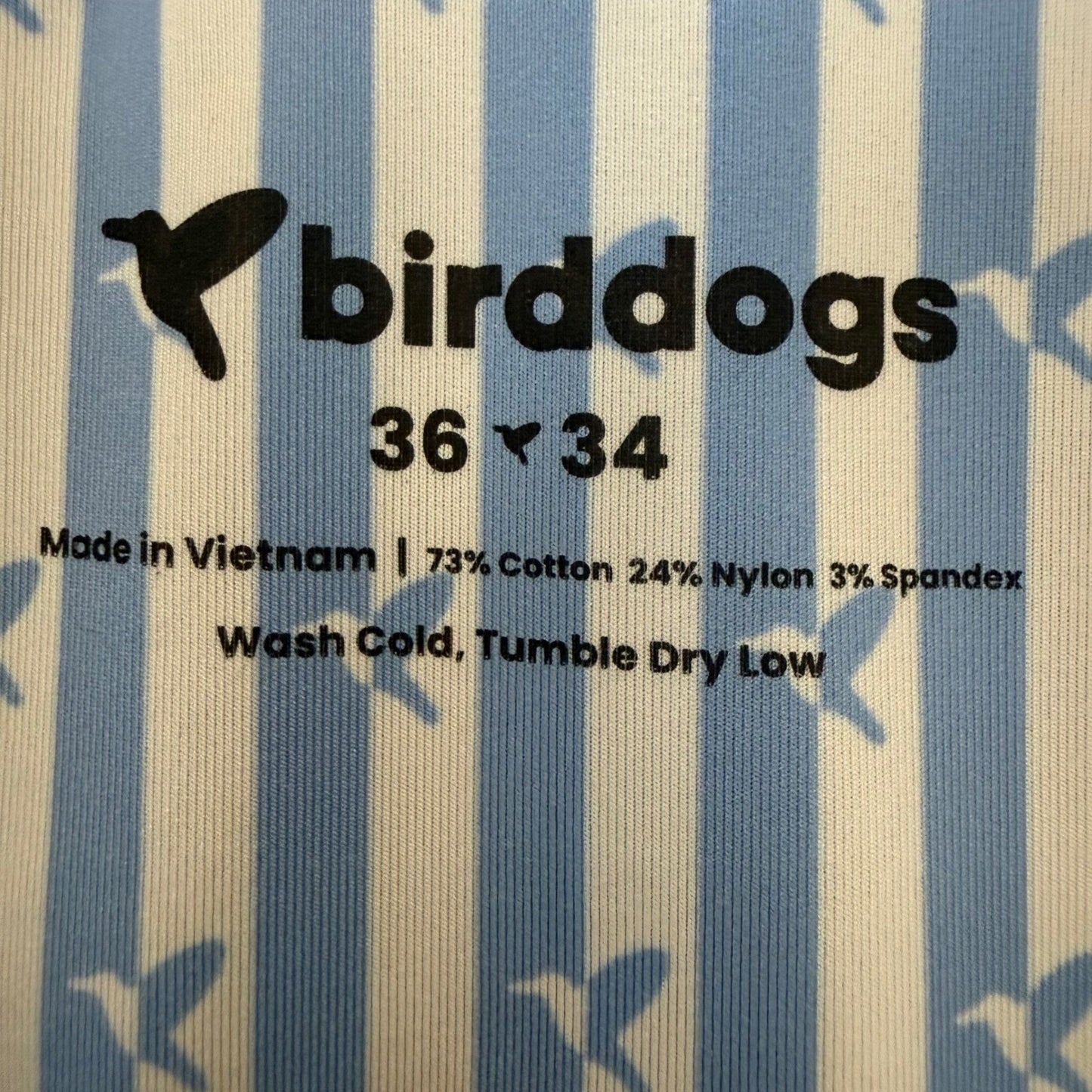 Birddogs Mens Khaki Lined Chino Pants Stretch 36x34 (36x32) Casual Golf Comfort