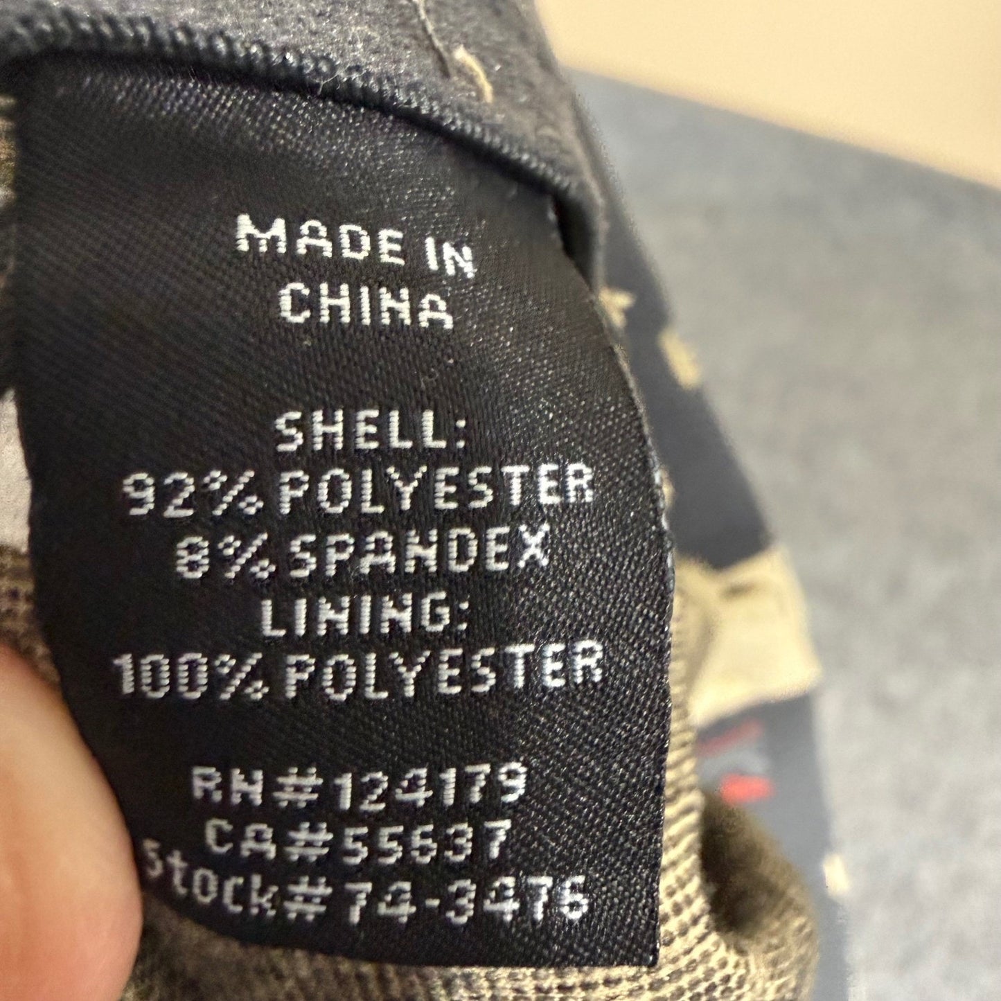 Johnston & Murphy XC4 Shorts Mens 34 Tan Performance Stretch Golf Casual Travel