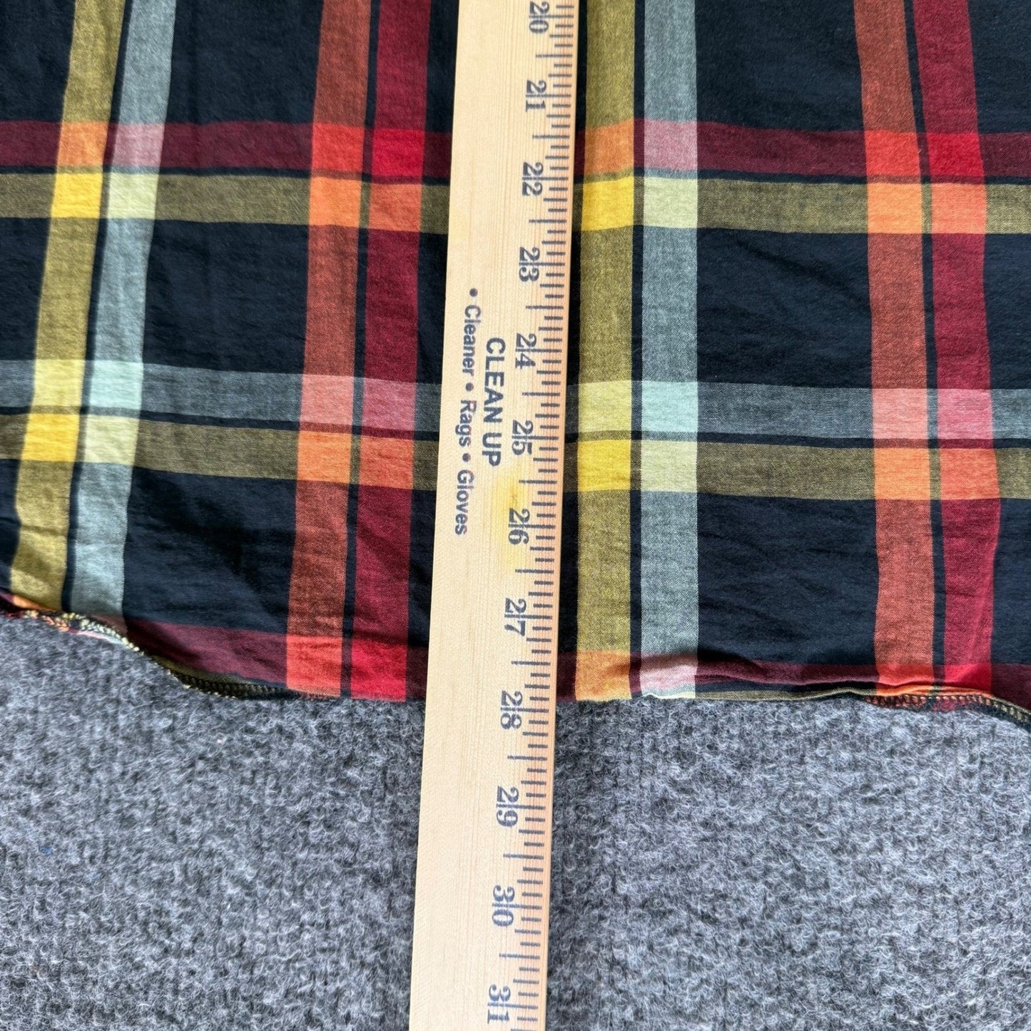 Vans Off The Wall Shirt Mens Medium Plaid Long Sleeve Button Up Skate Streetwear