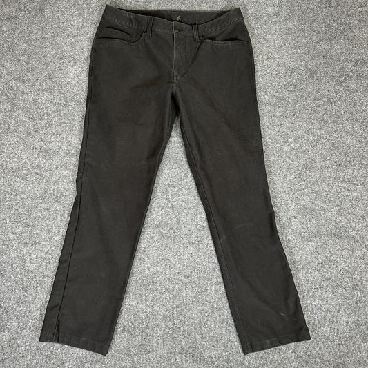 Lululemon Mens ABC Pants 31 (Fits 32x28) Gray Chino Slim Fit Stretch Golf Casual