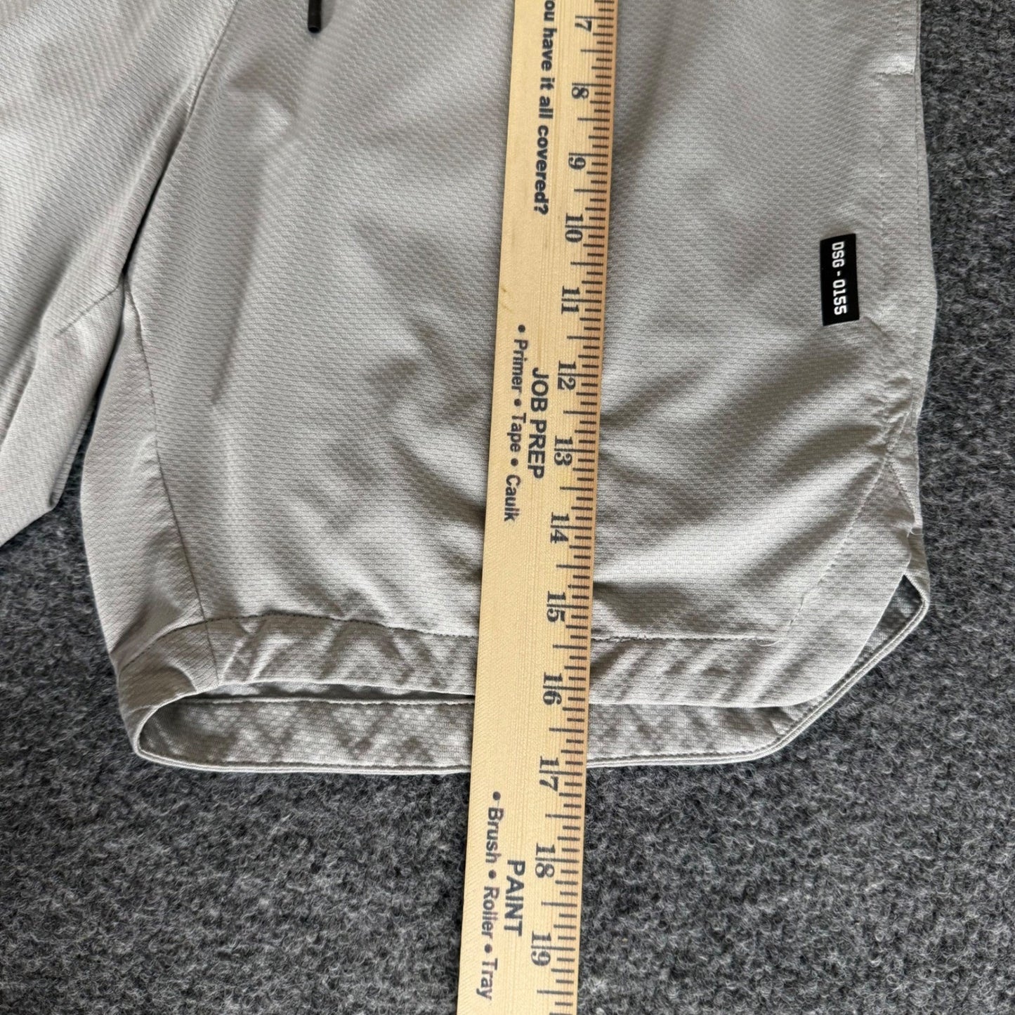 ASRV Aesthetic Revolution Mens Shorts Gray Medium Athletic Training Gym Workout