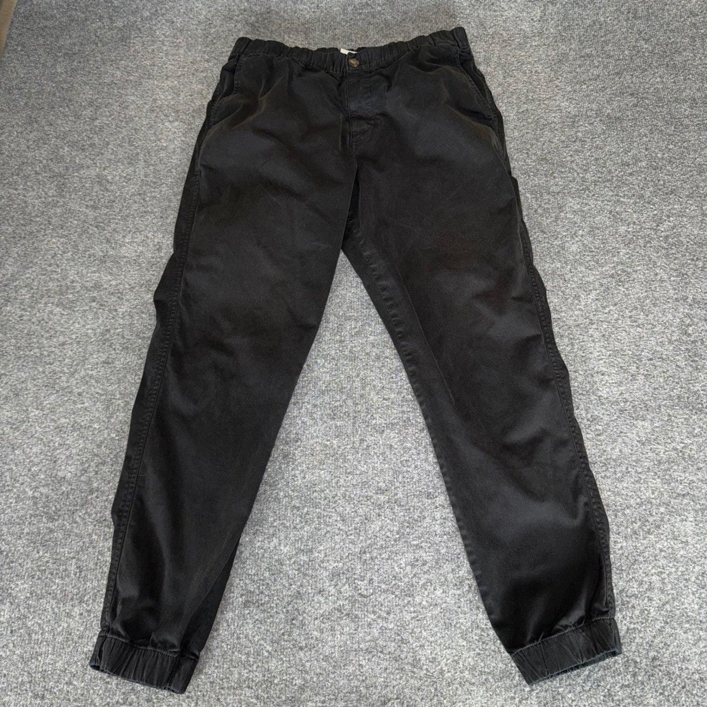 Bearbottom Jogger Pants Mens Large 30x28 Black Casual Athletic Comfort Everyday