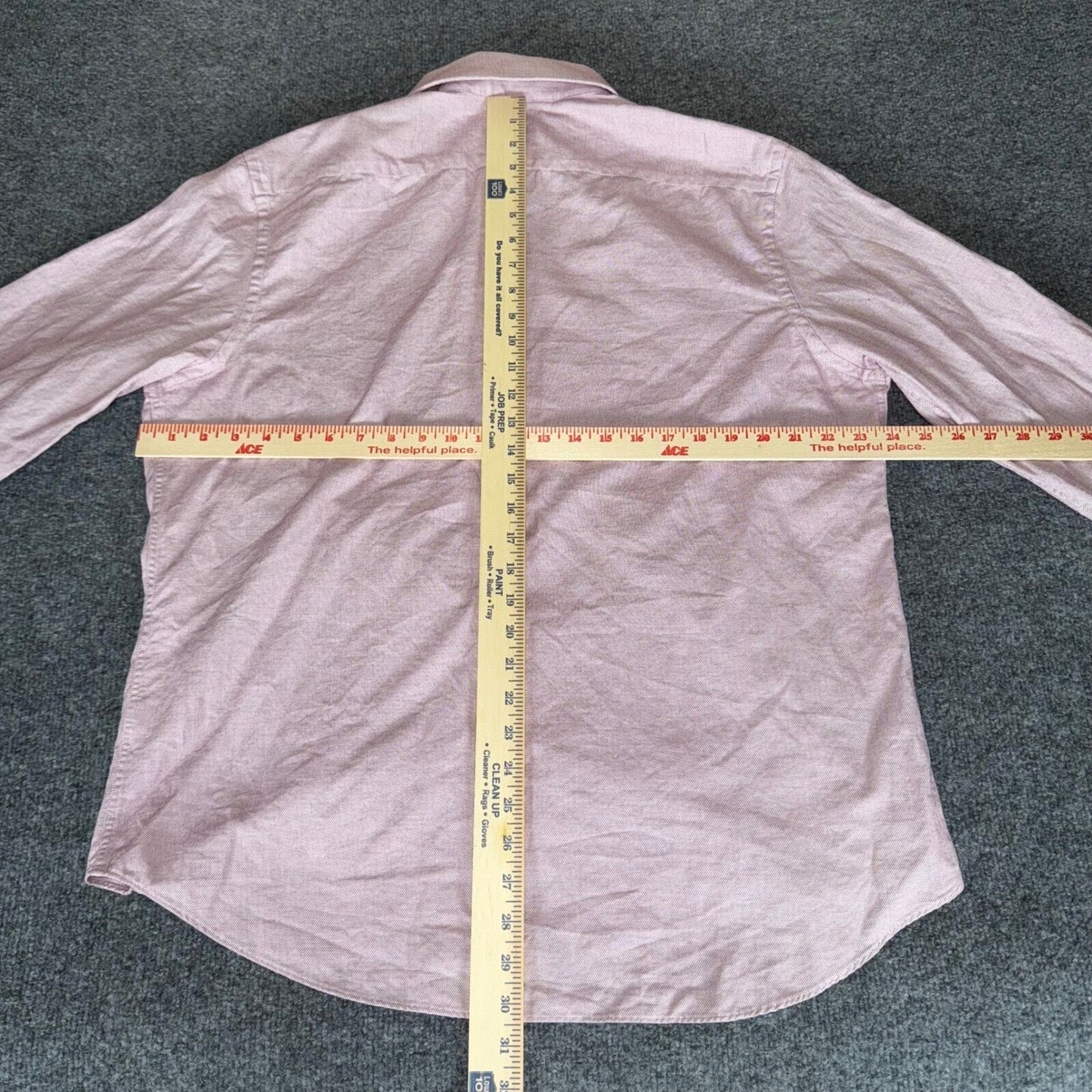 Michael Kors Dress Shirt 17.5 34/35 XL Slim Long Sleeve Cotton Formal Business