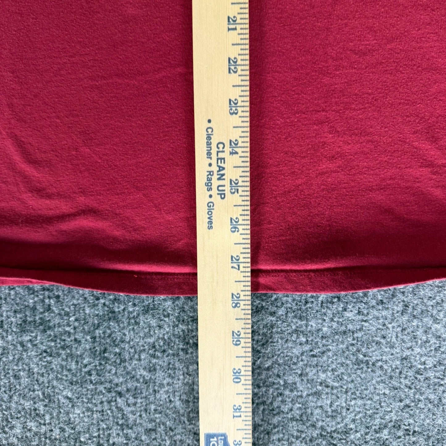 Nike Stanford University Long Sleeve Tee Mens XXL Cardinal Red Athletic Shirt